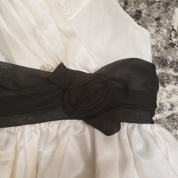 Black and White Dress for Girls - Picture 8 of 10